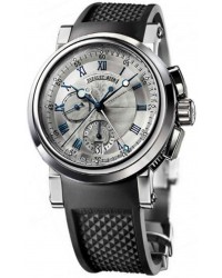 Breguet Marine  Chronograph Automatic Men's Watch, Stainless Steel, Silver Dial, 5827BB/12/5ZU