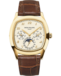 Patek Philippe Grand Complications  Automatic Men's Watch, 18K Yellow Gold, Cream Dial, 5940J-001