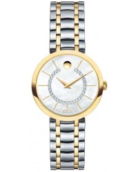 Movado 1881  Automatic Women's Watch, Stainless Steel Yellow PVD, Mother Of Pearl Dial, 606921