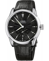 Oris Artelier  Automatic Men's Watch, Stainless Steel, Black Dial, 623-7582-4074-LS