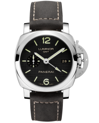 Panerai Luminor 1950  Automatic Men's Watch, Stainless Steel, Black Dial, PAM00535