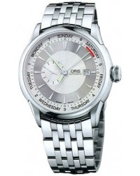 Oris Culture Artelier  Automatic Men's Watch, Stainless Steel, Silver Dial, 645-7596-4051-MB