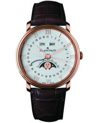 Blancpain Villeret  Automatic Men's Watch, 18K Rose Gold, Silver Dial, 6664-3642-55