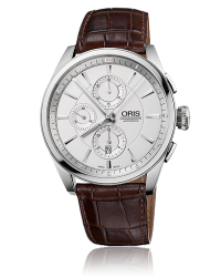 Oris   Chronograph Automatic Men's Watch, Stainless Steel, Silver Dial, 674-7644-4051-07-5-22-80FC