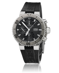 Oris   Chronograph Automatic Men's Watch, Titanium, Grey Dial, 674-7655-7253-07-4-26-34TEB