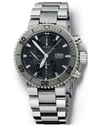 Oris Aquis  Automatic Men's Watch, Titanium, White Dial, 674-7655-7253-MB