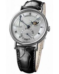Breguet Classique  Automatic Men's Watch, 18K White Gold, Silver Dial, 7137BB/11/9V6