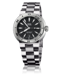 Oris Divers Date  Automatic Men's Watch, Stainless Steel, Black Dial, 733-7533-4154-07-8-24-01PEB
