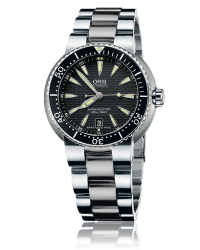 Oris Divers Date  Automatic Men's Watch, Stainless Steel, Black Dial, 733-7533-8454-07-8-24-01PEB