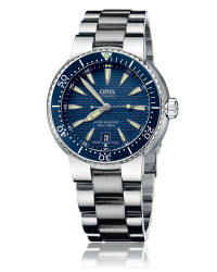 Oris Divers Date  Automatic Men's Watch, Stainless Steel, Blue Dial, 733-7533-8555-07-8-24-01PEB