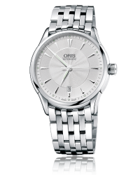 Oris Artelier  Automatic Men's Watch, Stainless Steel, Silver Dial, 733-7591-4091-MB