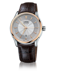 Oris Artelier  Automatic Men's Watch, Stainless Steel, Silver Dial, 733-7591-6351-07-5-21-70FC