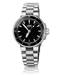 Oris Aquis  Automatic Men's Watch, Stainless Steel, Black Dial, 733-7652-4154-07-8-18-01P