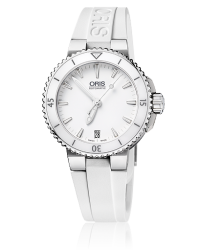 Oris Aquis  Automatic Men's Watch, Stainless Steel, White Dial, 733-7652-4156-07-4-18-31