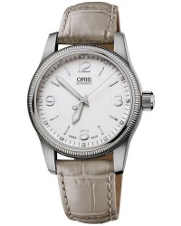 Oris Swiss Hunter  Automatic Women's Watch, Stainless Steel, Silver Dial, 73376494031LS