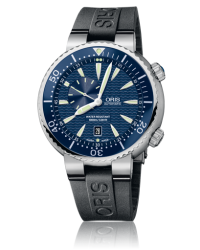 Oris Divers Date  Automatic Men's Watch, Stainless Steel, Blue Dial, 743-7609-8555-07-4-24-34EB
