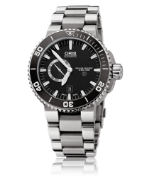 Oris Aquis  Automatic Men's Watch, Titanium, Black Dial, 743-7664-7154-07-8-26-75PEB