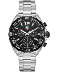 Tag Heuer Formula 1  Quartz Men's Watch, Stainless Steel, Black Dial, CAZ1110.BA0877