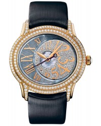 Audemars Piguet Millenary  Automatic Women's Watch, 18K Rose Gold, Black Mother Of Pearl Dial, 77303OR.ZZ.D009SU.01