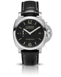 Panerai Luminor Marina 1950  Automatic Certified Men's Watch, Stainless Steel, Black Dial, PAM00392