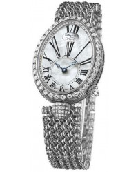 Breguet Reine De Naples  Automatic Women's Watch, 18K White Gold, Mother Of Pearl & Diamonds Dial, 8928BB/51/J20.DD00