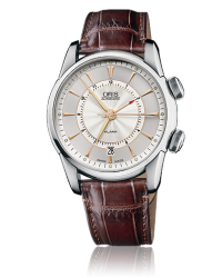 Oris Artelier  Automatic Men's Watch, Stainless Steel, Silver Dial, 908-7607-4051-Set-LS