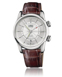 Oris Artelier  Automatic Men's Watch, Stainless Steel, Silver Dial, 908-7607-4091-Set-LS