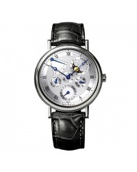 Breguet Classique  Automatic Men's Watch, 18K White Gold, Silver Dial, 5327BB/1E/9V6