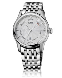 Oris Artelier  Automatic Men's Watch, Stainless Steel, Silver Dial, 745-7666-4051-07-8-23-77