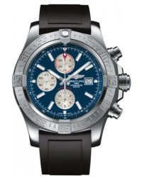 Breitling Super Avenger II  Automatic Men's Watch, Stainless Steel, Blue Dial, A1337111.C871.137S