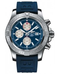 Breitling Super Avenger II  Automatic Men's Watch, Stainless Steel, Blue Dial, A1337111.C871.160S