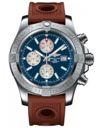 Breitling Super Avenger II  Automatic Men's Watch, Stainless Steel, Blue Dial, A1337111.C871.206S