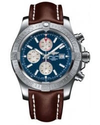Breitling Super Avenger II  Automatic Men's Watch, Stainless Steel, Blue Dial, A1337111.C871.443X