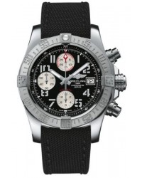 Breitling Avenger II  Automatic Men's Watch, Stainless Steel, Black Dial, A1338111.BC33.103W