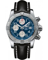 Breitling Avenger II  Automatic Men's Watch, Stainless Steel, Blue Dial, A1338111.C870.436X