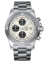 Breitling Colt Chronograph Automatic  Automatic Men's Watch, Stainless Steel, Silver Dial, A1338811.G804.173A