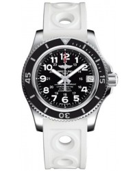 Breitling Superocean II 36  Automatic Men's Watch, Stainless Steel, Black Dial, A17312C9.BD91.230S