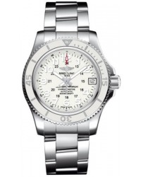 Breitling Superocean II 36  Automatic Men's Watch, Stainless Steel, White Dial, A17312D2.A775.179A