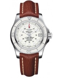 Breitling Superocean II 36  Automatic Men's Watch, Stainless Steel, White Dial, A17312D2.A775.216X