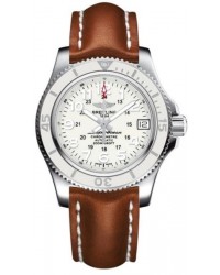 Breitling Superocean II 36  Automatic Men's Watch, Stainless Steel, White Dial, A17312D2.A775.413X