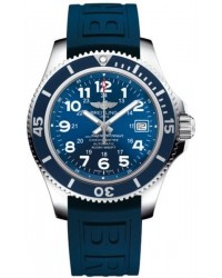 Breitling Superocean II 42  Automatic Men's Watch, Stainless Steel, Blue Dial, A17365D1.C915.149S