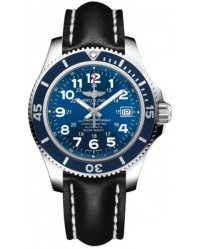 Breitling Superocean II 42  Automatic Men's Watch, Stainless Steel, Blue Dial, A17365D1.C915.428X