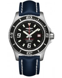 Breitling Superocean 44  Automatic Men's Watch, Stainless Steel, Black Dial, A1739102.BA79.105X