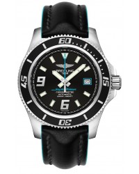 Breitling Superocean 44  Automatic Men's Watch, Stainless Steel, Black Dial, A1739102.BA79.227X