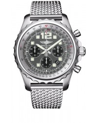 Breitling Chronospace  Chronograph Automatic Men's Watch, Stainless Steel, Grey Dial, A2336035.F555.150A
