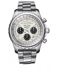 Breitling Chronospace  Chronograph Automatic Men's Watch, Stainless Steel, Silver Dial, A2336035.G718.167A