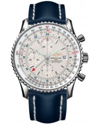 Breitling Navitimer World  Automatic Men's Watch, Stainless Steel, White Dial, A2432212.G571.102X