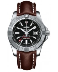 Breitling Avenger II GMT  Automatic Men's Watch, Stainless Steel, Black Dial, A3239011.BC35.437X