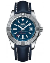 Breitling Avenger II GMT  Automatic Men's Watch, Stainless Steel, Blue Dial, A3239011.C872.112X
