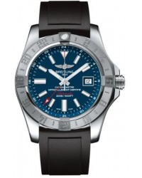 Breitling Avenger II GMT  Automatic Men's Watch, Stainless Steel, Blue Dial, A3239011.C872.131S